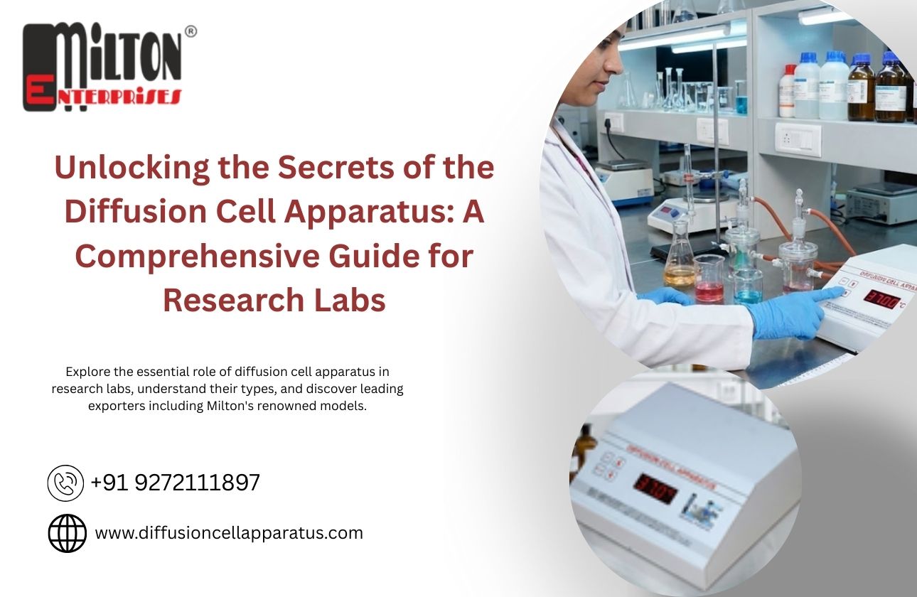 Unlocking the Secrets of the Diffusion Cell Apparatus: A Comprehensive Guide for Research Labs