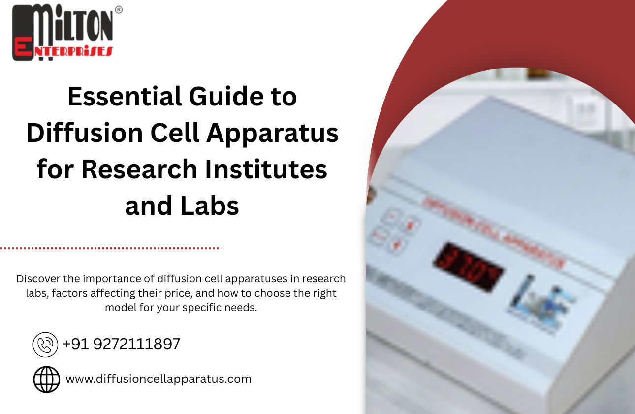 Essential Guide to Diffusion Cell Apparatus for Research Institutes and Labs