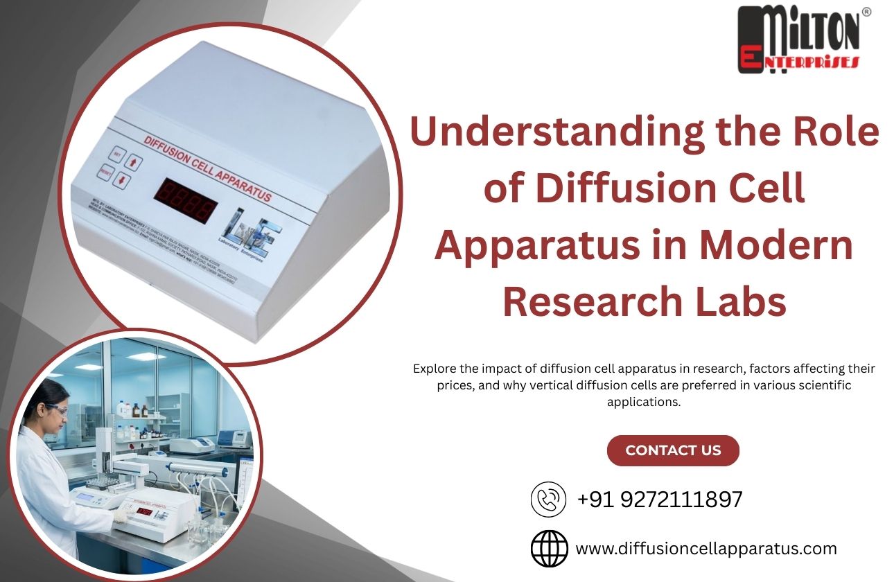 Understanding the Role of Diffusion Cell Apparatus in Modern Research Labs