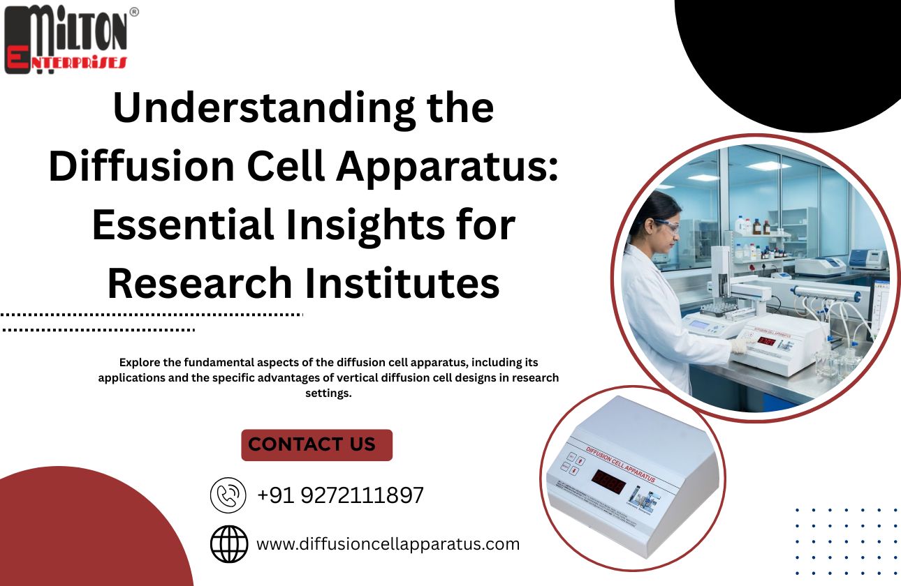 Understanding the Diffusion Cell Apparatus: Essential Insights for Research Institutes