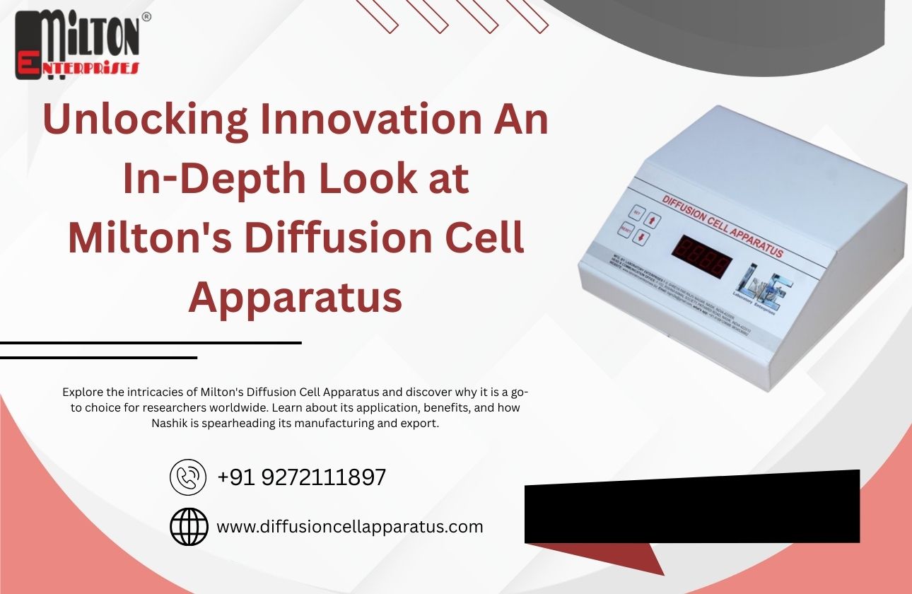 Unlocking Innovation: An In-Depth Look at Milton's Diffusion Cell Apparatus
