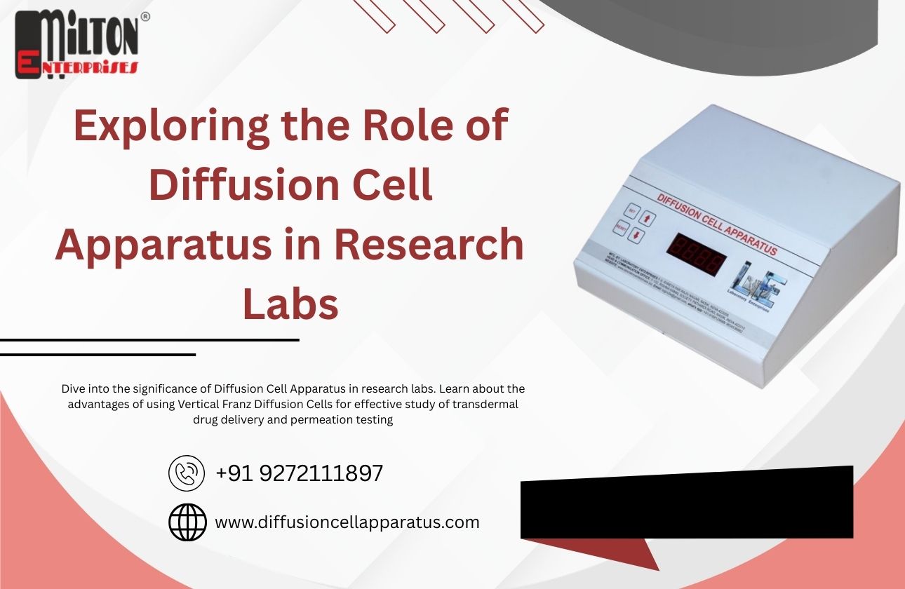Exploring the Role of Diffusion Cell Apparatus in Research Labs