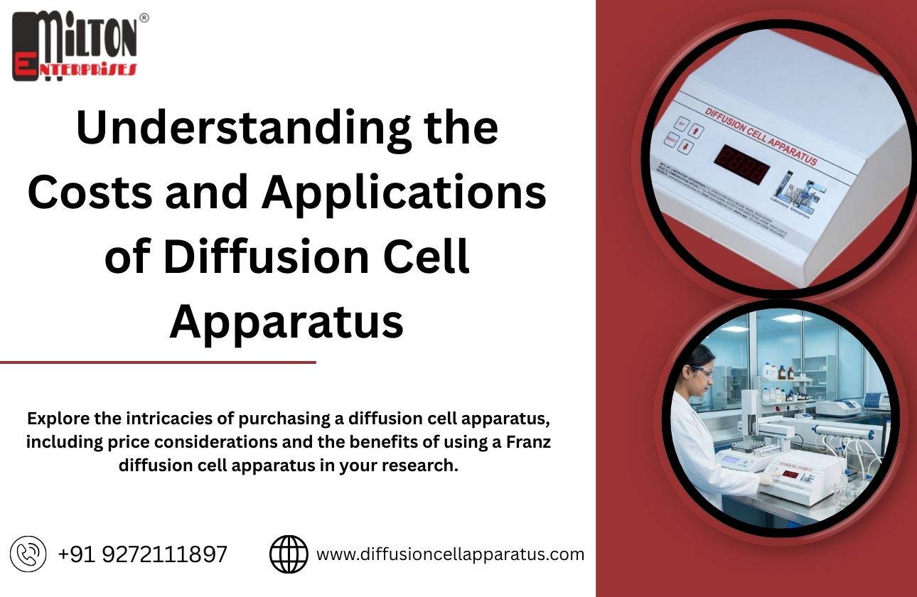 Understanding the Costs and Applications of Diffusion Cell Apparatus