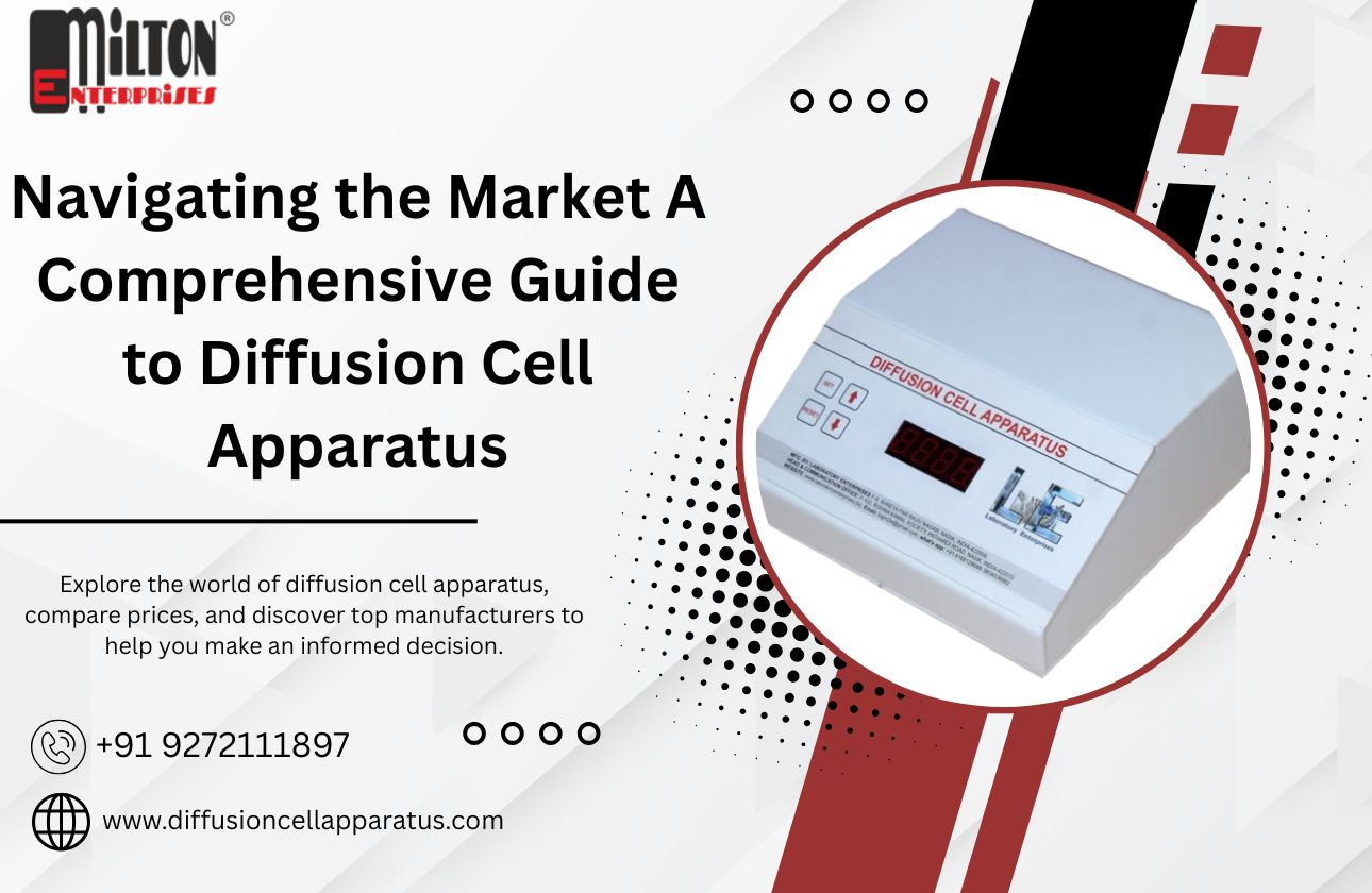 Navigating the Market: A Comprehensive Guide to Diffusion Cell Apparatus
